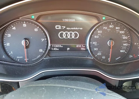 2017 Audi Q7 3.0T Premium z USA, uszkodzony, nr VIN WA1AAAF74HD035621